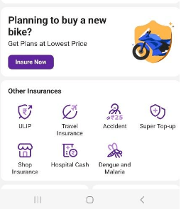 Navigate to the Insurance section on the PhonePe app and select ‘Dengue & Malaria’ Insurance.