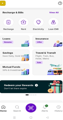 Open the PhonePe app and go to the Insurance section
