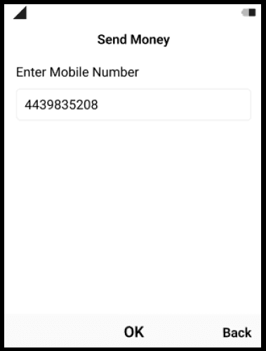 Enter the Mobile Number/ UPI ID