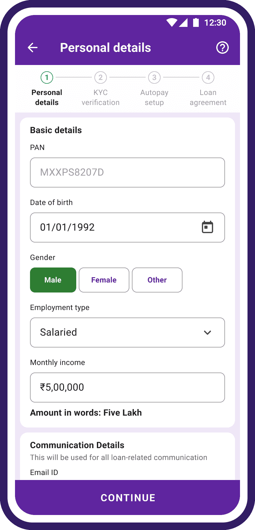 Phonepe loan discount